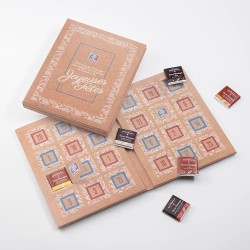 Calendrier de l'Avent Book personnalisé chocolats carrés : Cacao